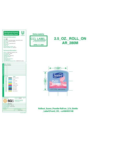 Powder Roll On Deo Front Label (68455148 Mech Suave Powder Roll On Fop Label 2 7oz V0 Page 0001 (1))